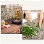 TMK Plaque de protection pour plaque de cuisson en verre 60 x 52 cm