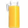 KADAX Pichet en Verre, Élégante Carafe pour Sublimer le Service de Boissons Fraîches telles que l'Eau, le Jus et la Limonade, Cr