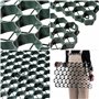 KADAX Dalles Stabilisatrices en Polyéthylène 60 x 40 cm, Stabilisateurs de Gravier, Dalles à Engazonner pour Jardins, Grilles de