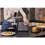 ZEEGMA MOLEN CHEF EASY Hachoir à Viande Électrique Puissance 2100 W 3 Disques en Acier Inoxydable Hachoir à Saucisses Broyeur de