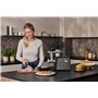 ZEEGMA MOLEN CHEF EASY Hachoir à Viande Électrique Puissance 2100 W 3 Disques en Acier Inoxydable Hachoir à Saucisses Broyeur de