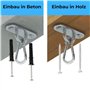 MAMOI® Sauteur Suspendus pour Bebe â partir de 6 Mois, Jumperoo balancoire Interieur, Sièges balançoire de Porte, Transat balanc