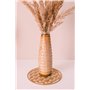 ProArts Set de 1 Dessous de Verre Bois Fleur de Vie en Bouleau 1 Pièce de 20x20cm - sous-Verres en Bois et Liège pour Verres à B