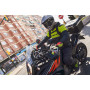 SHIMA DRIFT Blouson Moto Homme | Veste Moto D'été Légère et Respirante en Maille, Protections CE du dos, des épaules et des coud