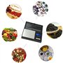 Retoo Balance de poche numérique 200 g / 0,01 g avec fonction tare et écran LCD, balance de précision, balance de dorure, balanc