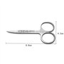 Retoo Pince à ongles tranchante & inoxydable & Ciseaux à cuticules de précision avec coupe lisse & Pousse cuticules double face 