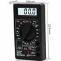 Retoo Multimètre numérique avec Ohmmeter, Ampèremètre, Voltmètre pour tension AC/DC - Courant DC/AC : 0-5 A - Mesure de la tensi