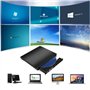 Retoo Lecteur CD Externe USB 3.0 graveur Portable et à Faible Bruit, Lecteur CD DVD RW Drive avec Plug & Play, Slim SuperDrive p