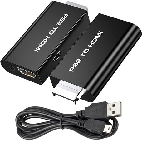 Retoo Convertisseur PS2 vers HDMI avec Audio 3