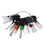 Retoo 18Pcs Extracteurs de Cosses Extracteurs de Broches Outils de Démontage Release Extracteur pour Réparation De La Voiture Se