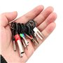 Retoo 18Pcs Extracteurs de Cosses Extracteurs de Broches Outils de Démontage Release Extracteur pour Réparation De La Voiture Se
