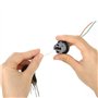 Retoo 18Pcs Extracteurs de Cosses Extracteurs de Broches Outils de Démontage Release Extracteur pour Réparation De La Voiture Se
