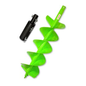 WERHE tarière de terre pour foreuse avec adaptateur de 25 mm à 20 mm ⌀200 mm