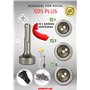 WERHE ® 20,2x28x65 Pilote de clouage professionnel Jack Hammer - Cloueur Driver Pilote SDS Plus