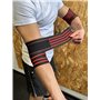 MuscleForge® Coudières pour Musculation et Haltérophilie - Sangles élastiques avec fermeture, Coudières pour la stabilisation de