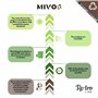 MIVOS Lot de 2 raccords de Tuyau pour Le raccordement de tuyaux d'eau avec raccords Rapides montés – Raccord de Tuyau pour rallo