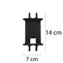 Retoo Support Téléphone Vélo Universel, 4" À 6,5", 14 cm X 7 cm X 4 cm, Compatible avec Samsun, LG, Xiaomi Et d'autres, Universe