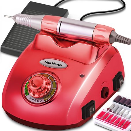 Retoo Ponceuse à ongles électrique professionnelle 35000 tr/min 65 W - Lime à ongles - Manucure pédicure - Pour ongles en gel ac