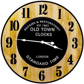 Retoo Horloge Murale 50 cm Horloge Murale Geante Systeme Quartz Moderne Horloge Murale silencieuse pour Salon Cuisine Bureau Cha