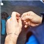 Retoo Pince a Sertir pour Cosses de Câble 0,5~6 mm² Sertissage Précis Outils de Sertissage pour Embouts Electriques Isolated Cli