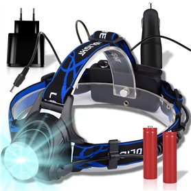 Retoo Lampe Frontale Rechargeable LED