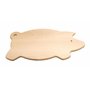 Wooden World - Planche à découper en bois, pour servir des snacks ou pour la décoration de cuisine - en forme de cochon
