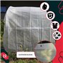 KOTARBAU® Bâche transparente avec œillets - 4 x 5 m - 120 g/m² - Universelle - Avec œillets - Transparent - Imperméable - Pour b