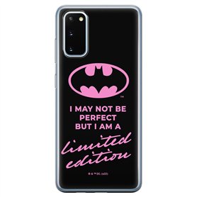 ERT GROUP Coque de téléphone Portable pour Samsung S20 / S11E Original et sous Licence Officielle DC Motif Batman 062 Parfaiteme