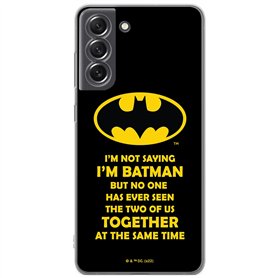 ERT GROUP Coque de téléphone Portable pour Samsung S21 FE Original et sous Licence Officielle DC Motif Batman 053 Parfaitement a