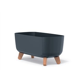 Prosperplast Gracia Case Pot de Fleurs rectangulaire - 19,5 x 39 x 18,7 cm - pour l'intérieur et l'extérieur - Résistant aux int Prosperplast Gracia Case Pot de Fleurs rectangulaire - 19