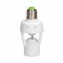 Miratic Support Ampoule E27 Douille Detecteur de Mouvement Douille Ampoule E27 Douille E27 avec Détecteur de Mouvement et Capteu