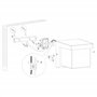 Miratic Applique Murale Exterieur Led 9 W Luminaire Exterieur 750 lm Eclairage Exterieur Led 4000 K Lampe Murale Noir Design Mod