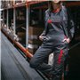 Sara Workwear Salopette de travail pour femme avec de nombreuses poches – Salopette de travail avec bretelles élastiques Taille 