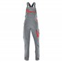Sara Workwear Salopette de travail pour femme avec de nombreuses poches – Salopette de travail avec bretelles élastiques Taille