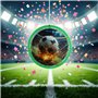 MagicPinatas Piñata Football et Foot – Piñata d’anniversaire garçon – Vide à remplir avec bonbons et jouets – Décoration festive