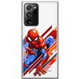 ERT GROUP Coque de téléphone Portable pour Samsung Galaxy Note 20 Ultra Original et sous Licence Officielle Marvel Motif Spider