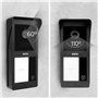 Interphone vidéo Eura VDP-49A3-2TY TUYA, Wi-FI, AHD, RFID, Station météo, écran Couleur 7 Pouces, Deux Fils, Noir