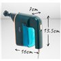 ADLER Nettoyeur vapeur, puissance nominale de 1200 W, 5 embouts de nettoyage