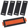 INTAKO Passant de Sangle d'Arrimage de 50mm de Largeur - 4pcs 290x100mm - Coin de Protection pour Sangle - Équerre de Protection
