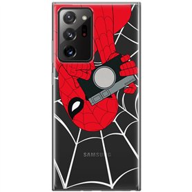ERT GROUP Coque de téléphone Portable pour Samsung Galaxy Note 20 Ultra Original et sous Licence Officielle Marvel Motif Spider