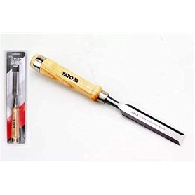 Yato yt-6245 – crv60 Ciseau 15 mm avec manche en bois