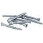 HEXATON Vis d'Assemblage pour Meubles – 5 x 70 mm Lot de 50 – Tête Fraisée Empreinte Hexagonale – Filetage Complet – Acier Galva