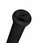 Victorer Batte de baseball en bois avec dragonne en paracorde - Fabriquée dans l'UE (59 cm noir)