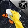 Retoo Film adhésif pour meubles - 60 cm x 5 m - Film décoratif en marbre - Pour table, rebord de table, rebord de fenêtre, façad