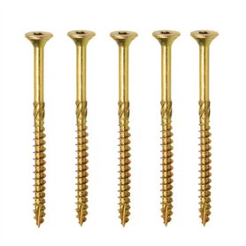 TORX 6.0 x 80 mm TX30 Vis à bois tête fraisée pour terrasse ou panneaux Lot de 200