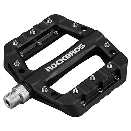 Pédales Rockbros 2017-12CBK Noir Argenté