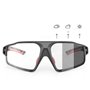 Lunettes de cyclisme Rockbros 163749 Noir Rouge