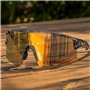 Lunettes de cyclisme Rockbros 189105 Noir Transparent