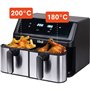 Friteuse à Air Eldom IK1500 dualcrisp Noir 2000 W 9 L