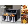Friteuse à Air Eldom IK1500 dualcrisp Noir 2000 W 9 L